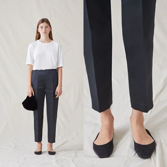 Attersee cigarette pants in navy - Picture 1 of 11